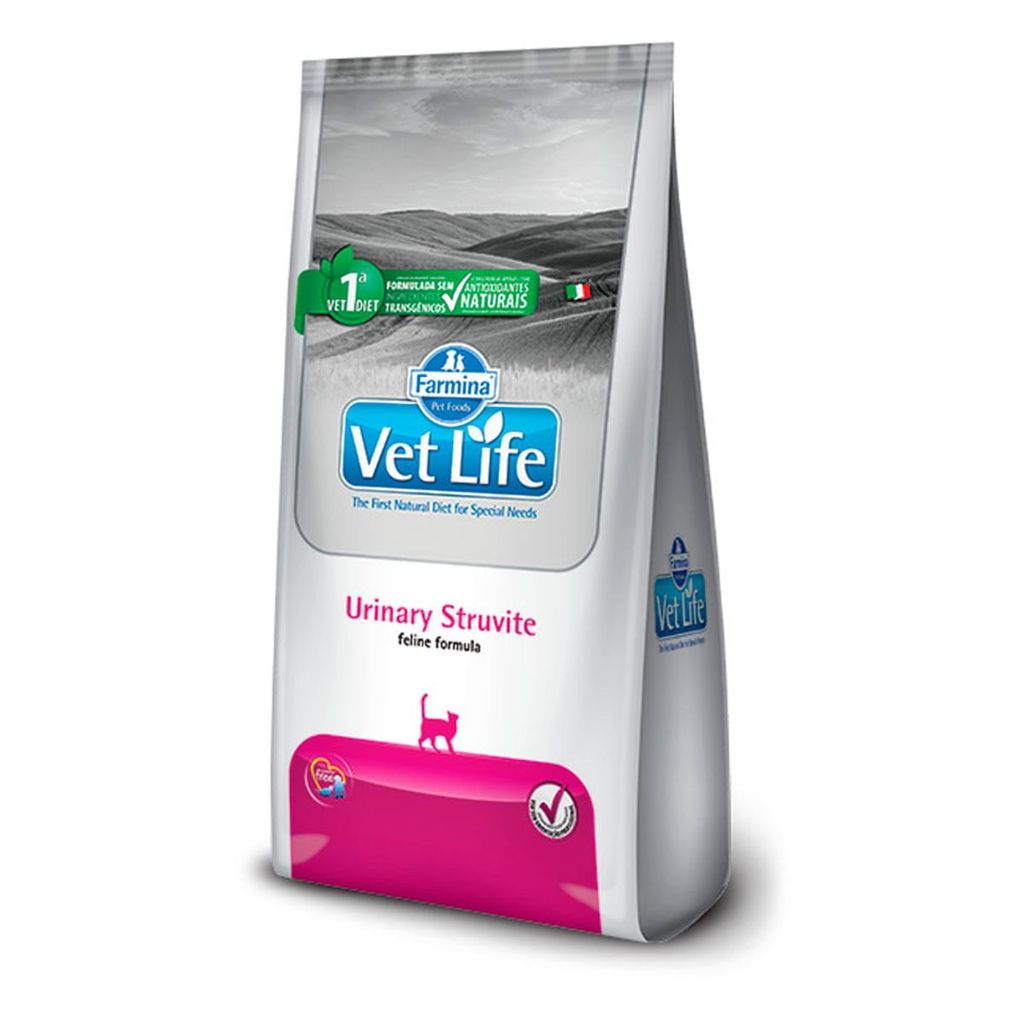 Ração Farmina Vet Life Feline Urinary Struvite 7.5kg