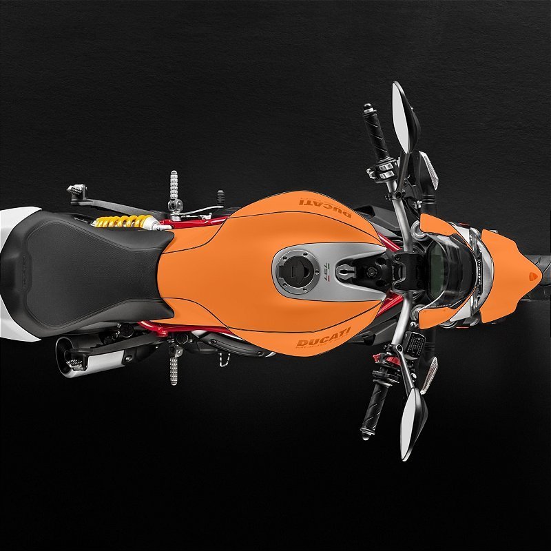 Película PPF Proteção Kit Semi Full Ducati Monster 1200 Moto 2015 Transparente TPU Anti Risco