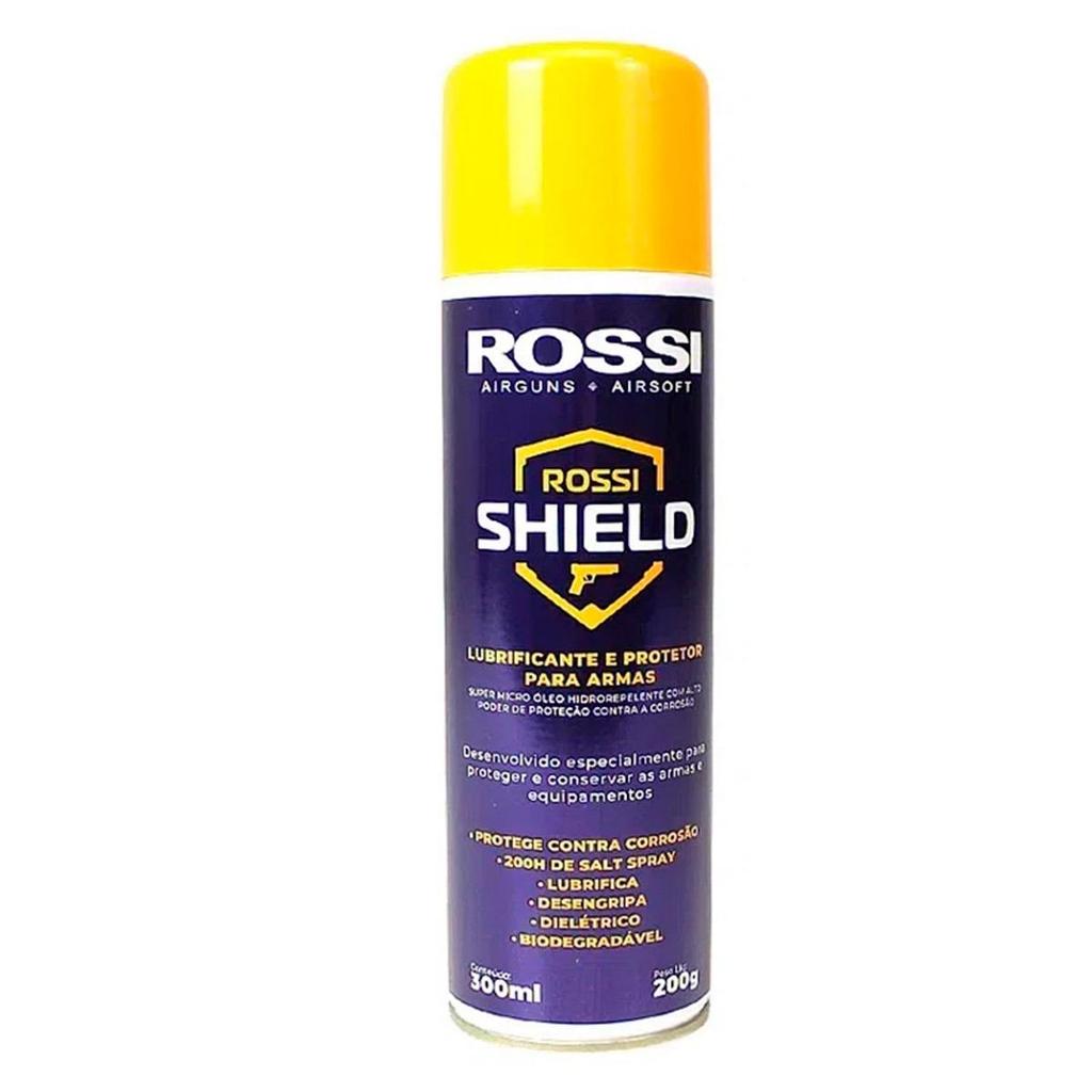 Desengripante Spray Shield Rossi Anticorrosivo Limpeza e Manutenções 300ml