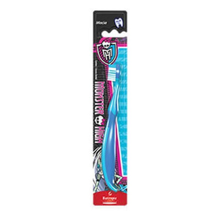Escova Dental Infantil 2D Monsther High Frankie - Biotropic - Pacote 4 unidades