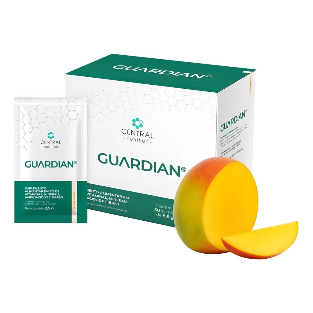 Guardian Central Nutrition sabor Manga 8g com 30 sachês