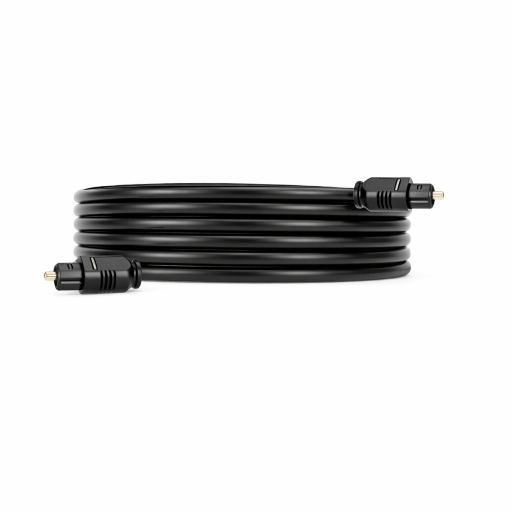 Cabo Óptico Digital Toslink Para TV Soundbar Receiver PS5