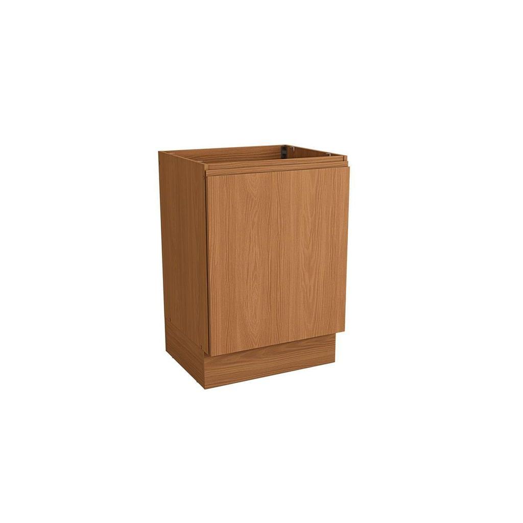 Balcão de Cozinha Ciela R623 c/ 1 Porta s/ Tampo 60cm Canela - Kappesberg