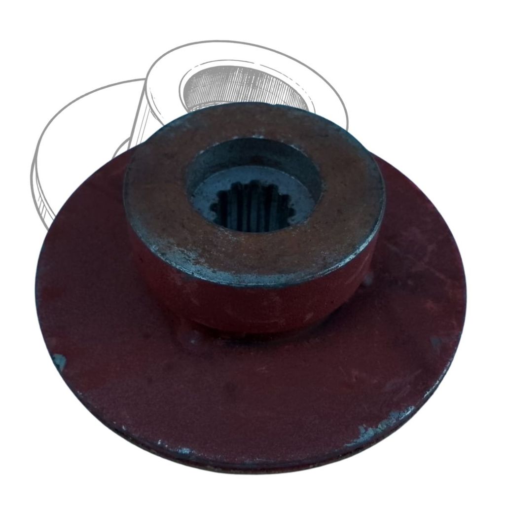 Conjunto Disco de Freio 58,5x108,5x34mm Talha Guincho CSM TEC 300 600 Original 20010304