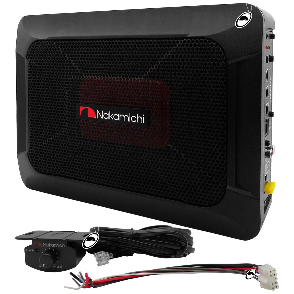 Caixa Amplificada Nakamichi 6x8" NBF618S 100W RMS