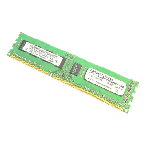 Memoria Micron 2gb 2rx8 Pc3-10600u 1333 Mt16jtf25664az-1g4f1