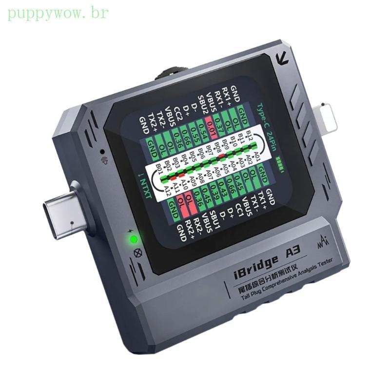 Detector Compacto Da Carregamento Do Telefone Verificador PUP USB C Para A Análise Precisa Das Falhas