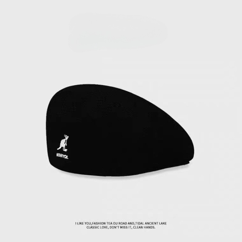 Homens Mulheres WOOL504 Mesh [Wool Chapéu de Boina Japonês Britânico All-Match Retro Hat Kangol Painter Hat]