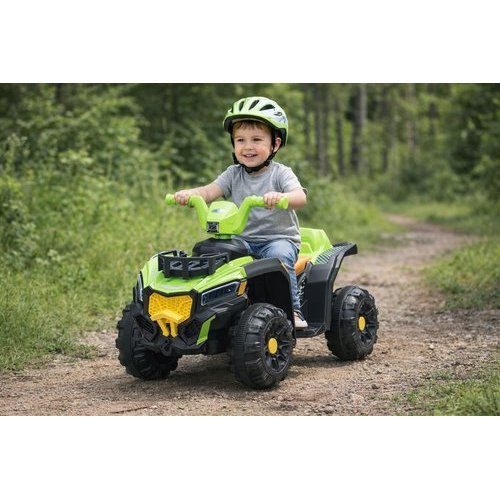 Quadriciclo Infantil Eletrico Aventura Verde Veiculo Eletrico Crianca Passeio Diversao