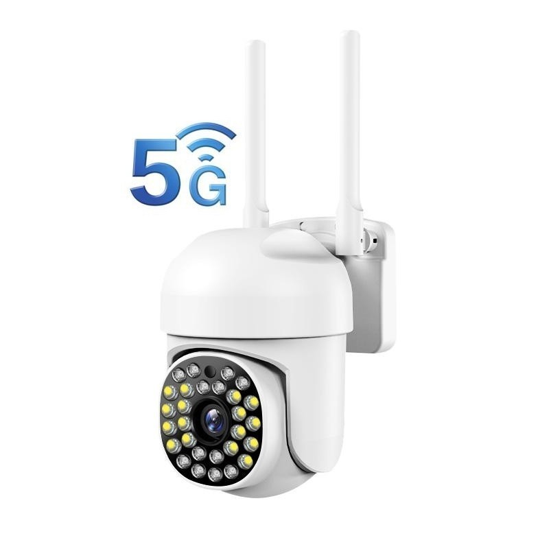 Câmera IP Externa Full HD 1080p WiFi Prova D'água Monitoramento Remoto Áudio Bidirecional Visão Noturna Clara ICSEE