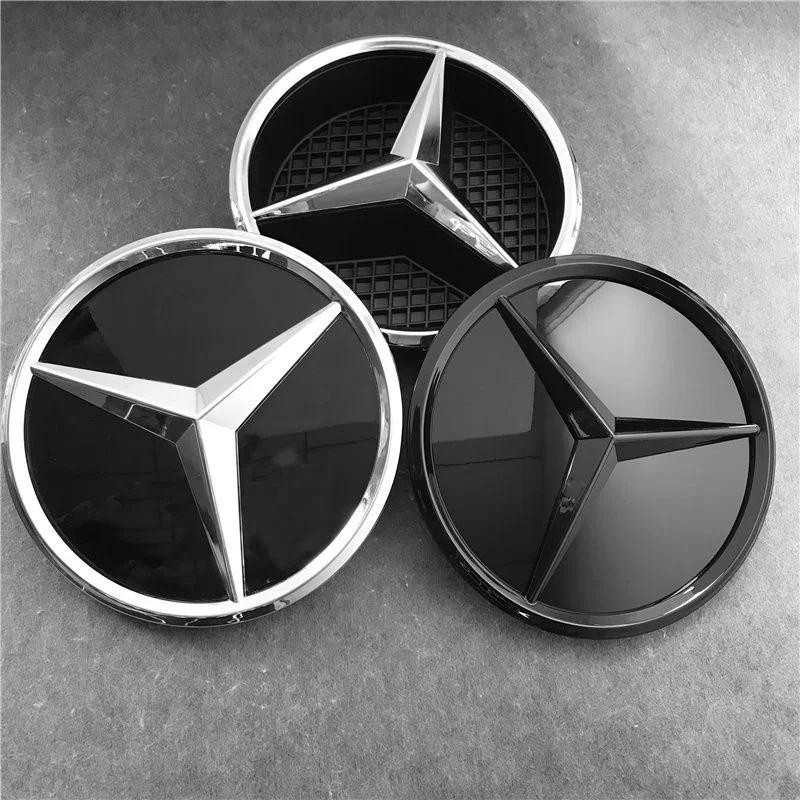 1 Peça Emblema Do Logotipo Da Grade Dianteira Para Mercedes Benz Bc GLK-Class