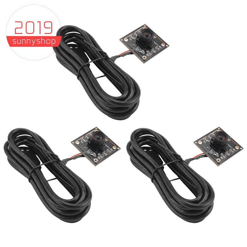 [Bestseller S] 3PCS Módulo De Câmera De 100 Graus 1MP OV9732 1280x720 USB Driver Grátis Foco Manual , Com Cabo De 2 Metr
