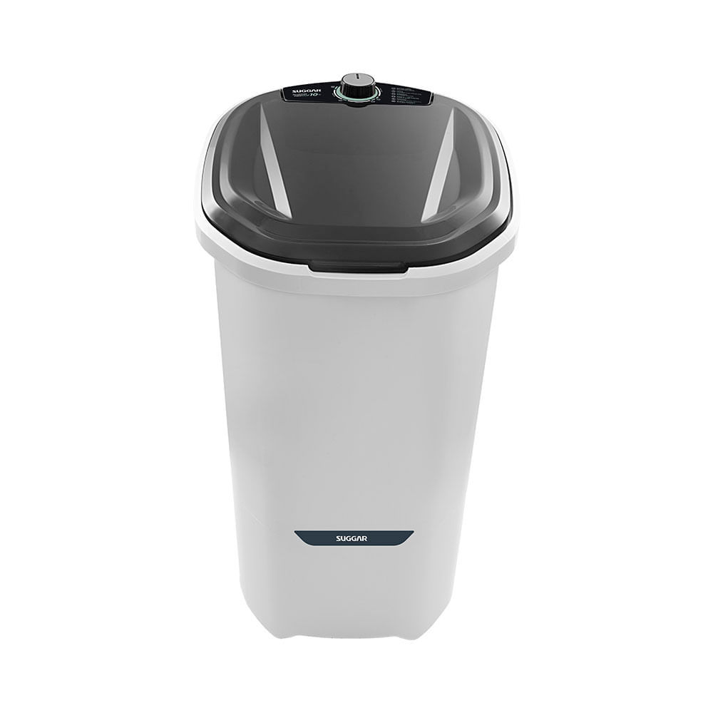 Lavadora Semi-Automática Lavamax Eco 10Kg Suggar LE1012BR Branca 220V
