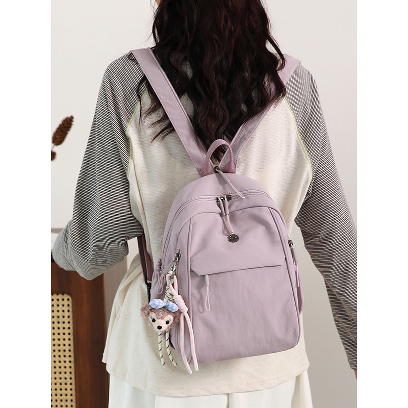 Multifuncional bebê mãe saindo com bebê mamãe saco Casual leve bebê deslizamento mochila portátil ombro peito pequena mo