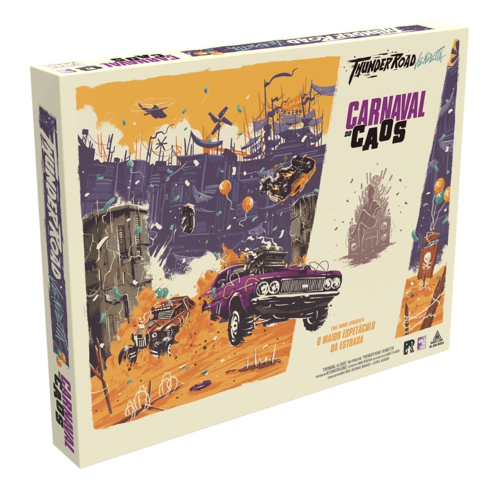 Thunder Road: Vendetta - Carnaval do Caos (Expansão) Jogo de Tabuleiro Asmodee Galápagos
