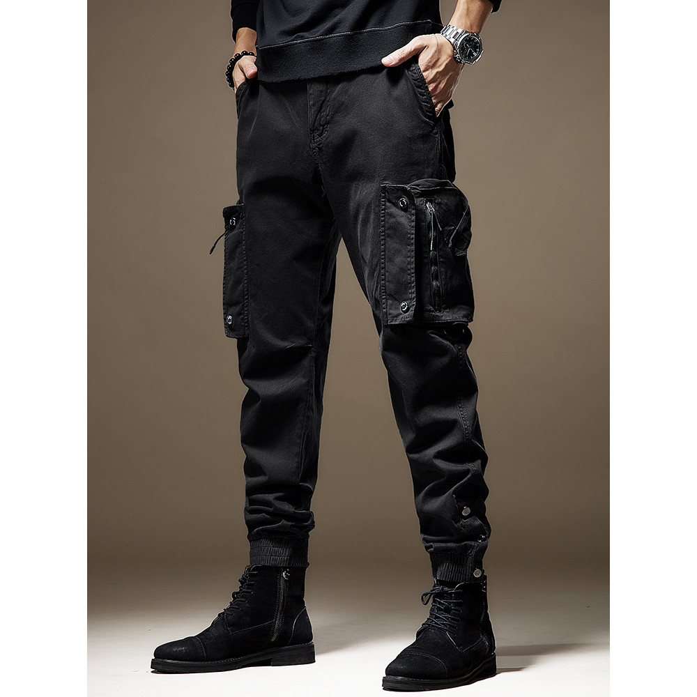 Americano ao ar livre cara resistente macacão masculino primavera outono função tática solta rua resistente ao desgaste 