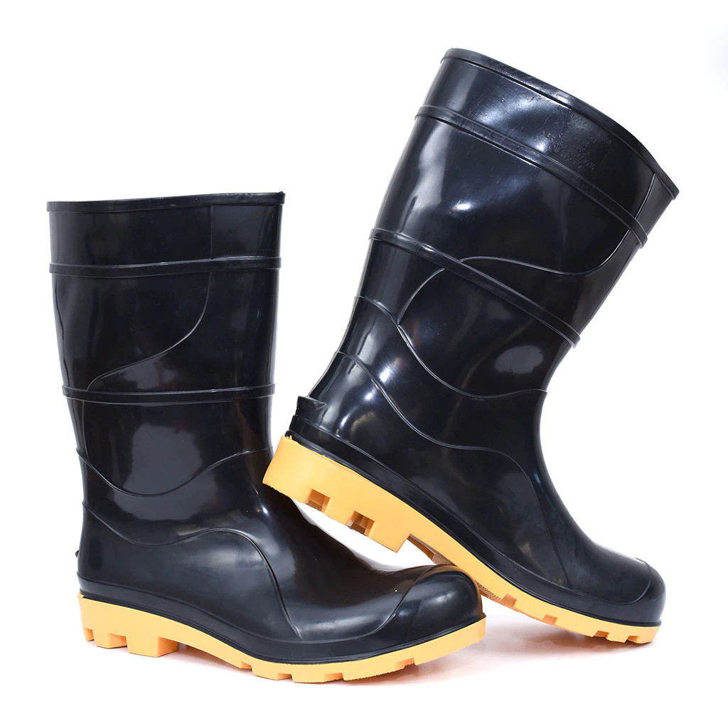 Bota Galocha PVC Impermeável  Antiderrapante Cano Médio