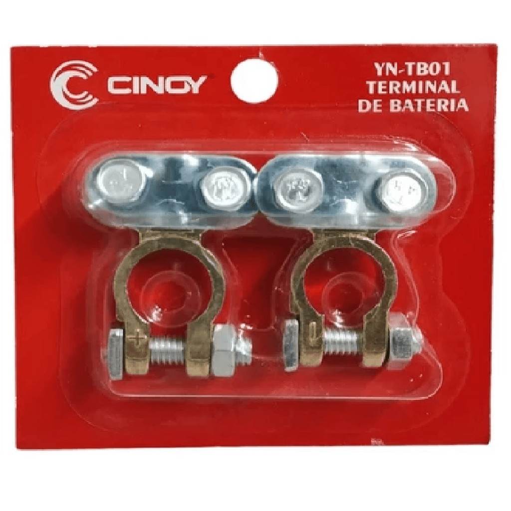 KIT 2 TERMINAIS DE BATERIA UNIVERSAL PARA CARRO