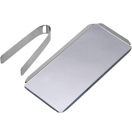Kit Para Estufa Esterelix Mega Bell Pinça E Bandeja Inox