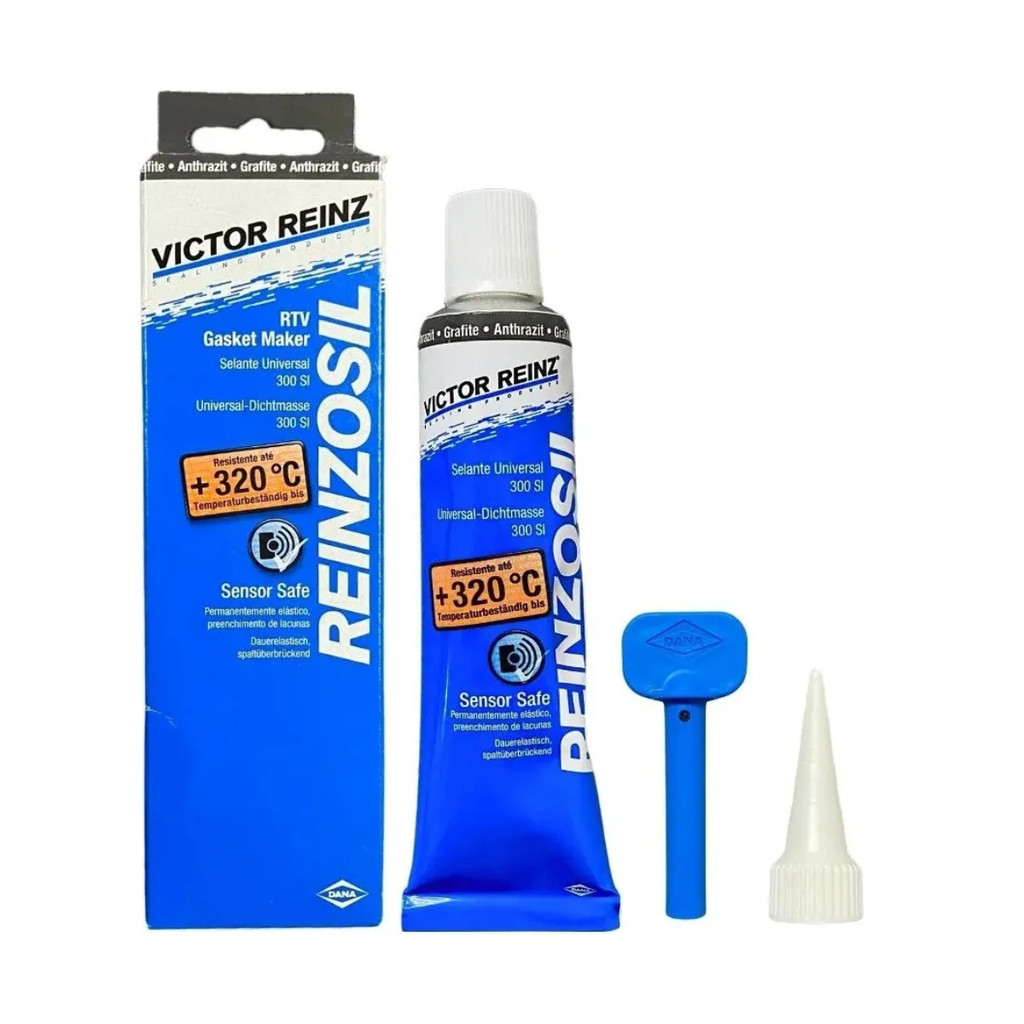Cola Silicone Para Motores Alta Temperatura Reinzosil 70ml - Cód. 70-31414-10.1