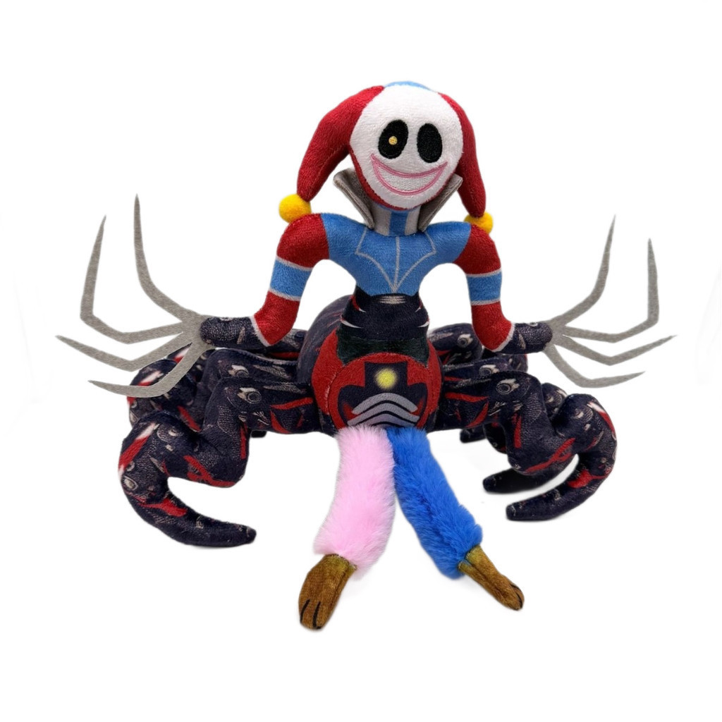 Poppy Playtime Capítulo 5: O Protótipo 1006, Brinquedo de Pelúcia do Palhaço Aranha Chum Chompkins, Boneco Colecionável