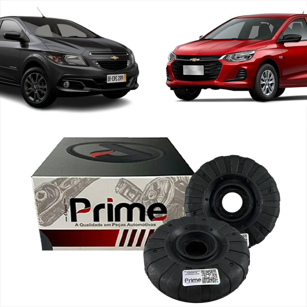 Coxim Suporte Amortecedor Dianteiro Chevrolet GM Onix Cobalt Prima Spin Sonic Hatch Sedan 2013-2020