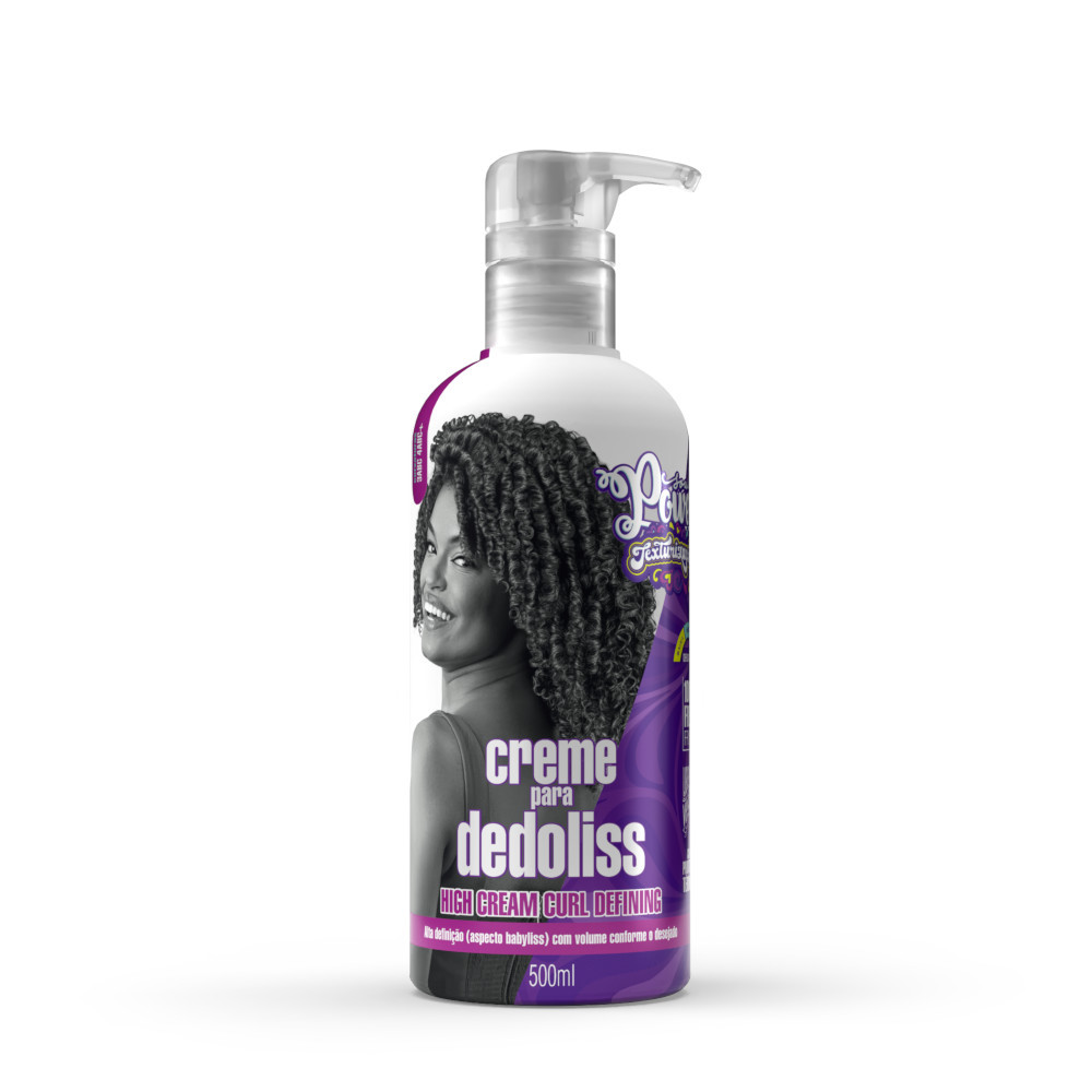 Creme para Dedoliss Texturizações Soul Power - Alta Definição e Efeito Babyliss - 500ml