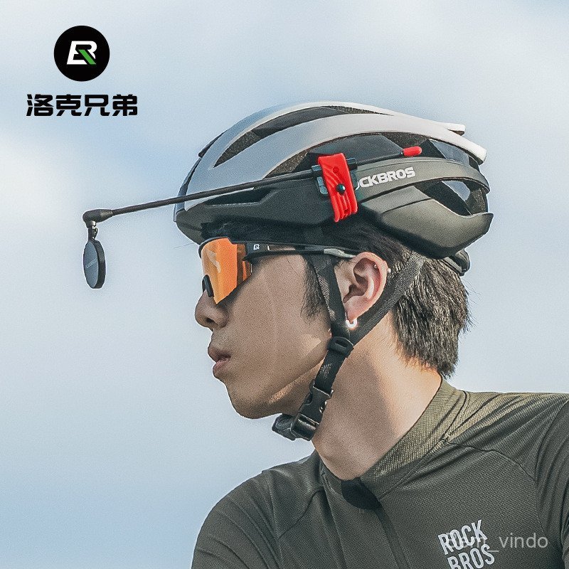 Capacete com Espelho Retrovisor Unissex Safety para Bicicleta, Bicicleta de Estrada, Bicicleta de Montanha, Capac