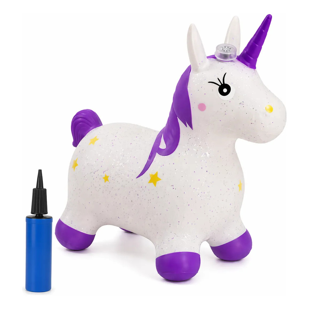 Unicornio Upa Upa Pula Pula Brinquedo Educativo Criança