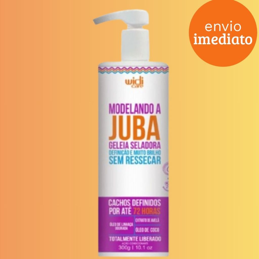 Geleia Modelando a Juba 300g Widi Care Definição de Cachos Fixação e Anti Frizz