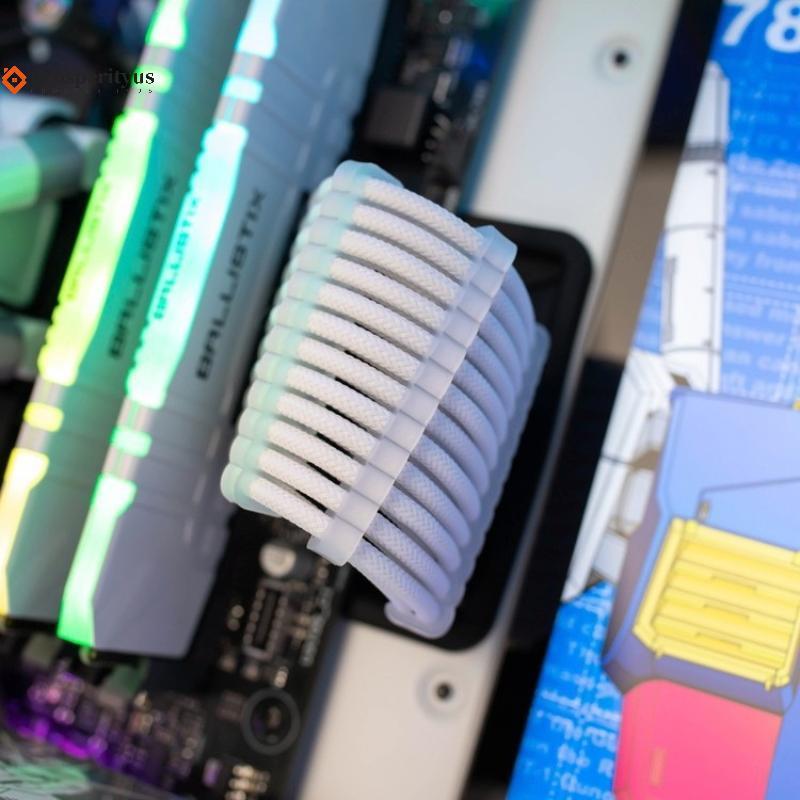 [PPTS] Kit De Cabo De Construção De PC Personalizado Com Extensão De Alimentação Da Placa-Mãe ATX 24 Pinos E GPU PCIe 6