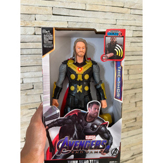 Boneco Thor 30 Cm Novo Articulado Marvel Heróis Vingadores Envio Imediato