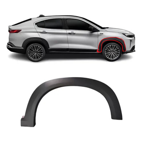 Imagem Moldura Paralama Dianteiro Direito Fastback Fiat 100272669