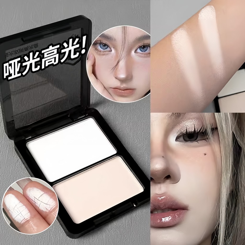 França Easamia Matte High Gloss Contouring Plate Blush Cream Integrado Facial Brightening Liquid Pen Stick Powder Produt