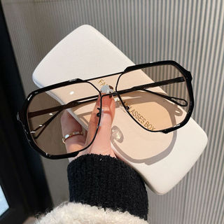 Óculos de Sol Oversized para Mulheres, Óculos de Sol de Moda em Peça Única para Homens, Óculos Punk UV400, Óculos Femini