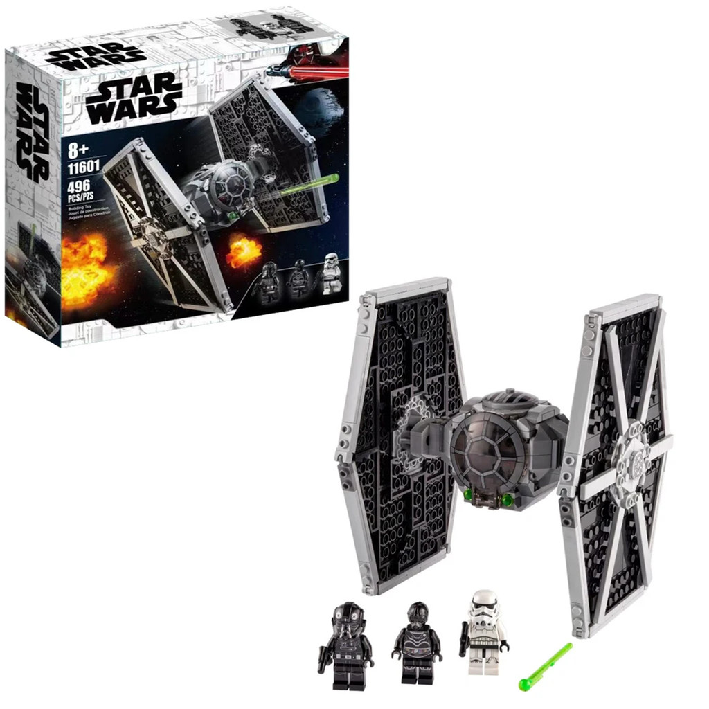 Star Wars Nave Tie Fighter Bloco de Montar 496 pçs Brinquedo