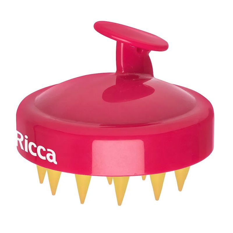 Escova Ricca Massageadora De Couro Cabeludo