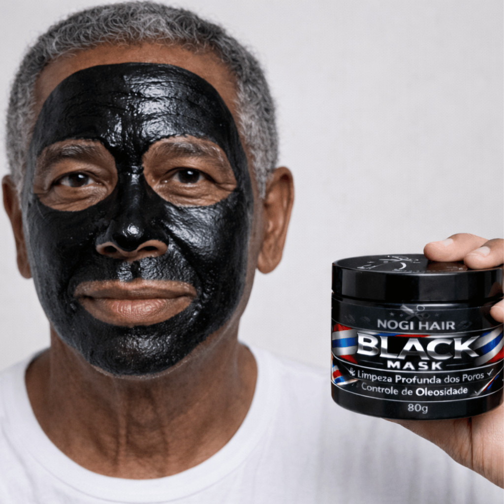 Black Mask Máscara Negra Facial Remove Cravos Espinhas Limpeza De Poros Carvão Ativado Premium