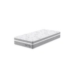 Colchão Solteiro Mola Ensacada 78CMX24CMX188CM Linha Soft New Montreal Cinza Solteiro Auxiliar