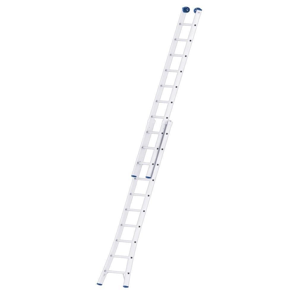 Escada de Alumínio Mor Extensível, 20 Degraus