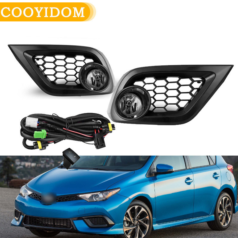 Capas De Buraco Do Para-Choque Dianteiro Toyota COROLLA IM 2016 2017 2018 Grade De Cobertura Da Moldura Luz De Neblina