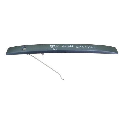 Moldura Luz Placa Tampa Traseira Fiat Palio Fire 2008 A 2012