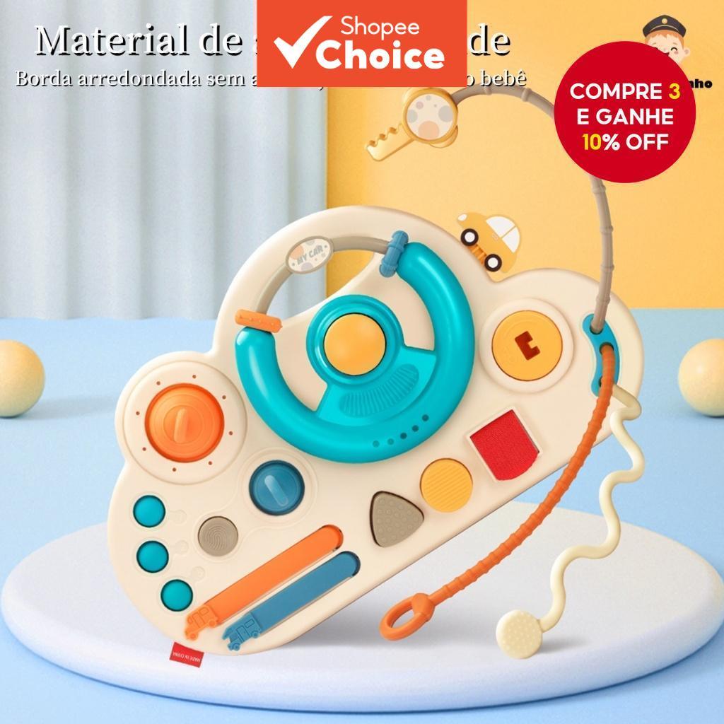 Montessori Ocupado Placa Volante Brinquedo Carrinho De Viagem Atividade Cedo Educacional Condução Aniversário