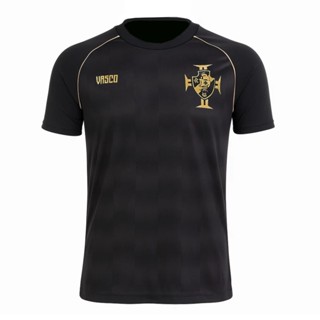 Camisa Vasco Masculina Mosaico Preta Licenciada em Oferta na Shopee