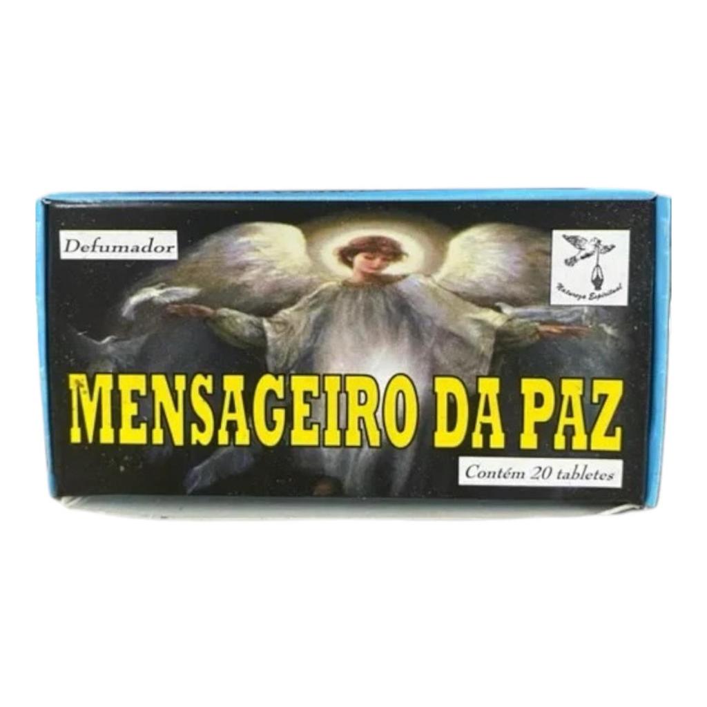 Defumador Natureza Mensageiro da Paz Tablete | Paz | Harmonia | Energia Positiva