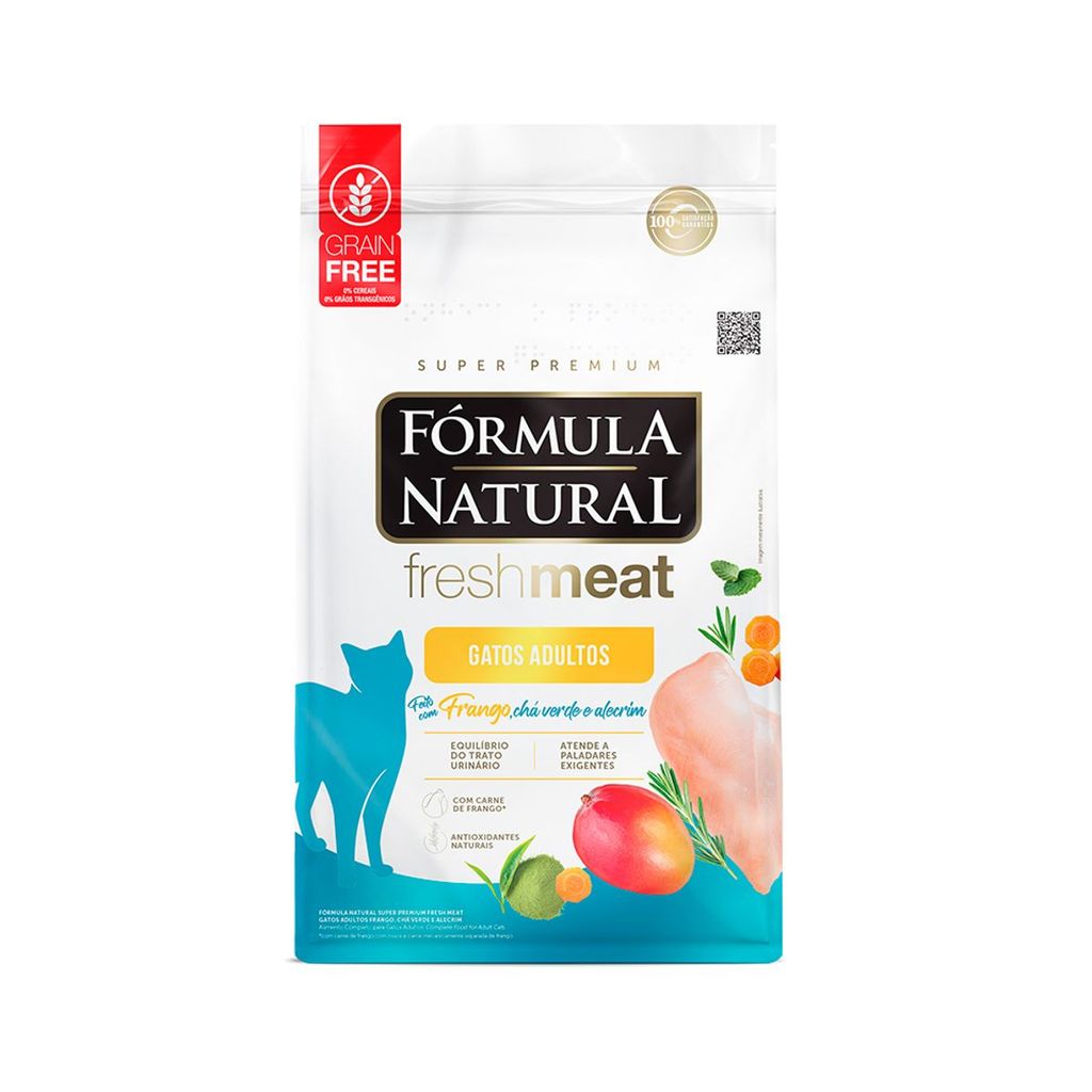 Formula Natural FM Gatos Adultos Sabor Frango 10,1kg