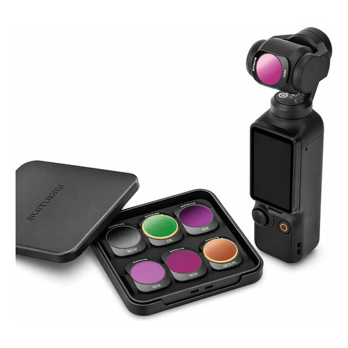 Kit 6 De Filtros Nd8/16/32/64 Cpl Mcuv Para Camera Dji Osmo Pocket 3