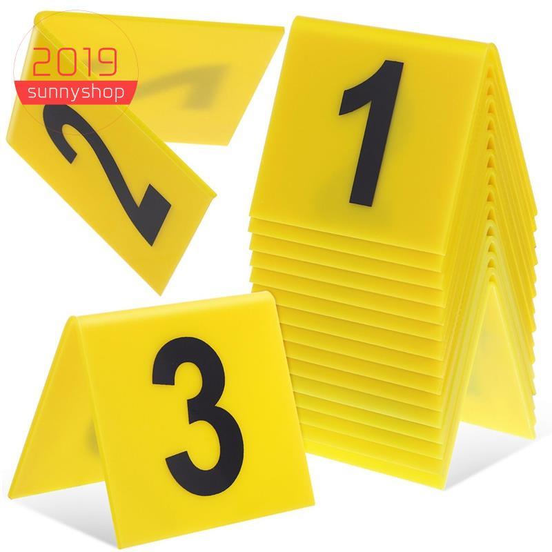 [Bestseller S] Sinais De Número De Mesa Acrílicos , Sinal De Barraca Com Placas Numéricas 1-15 , Numeração , Para Casame