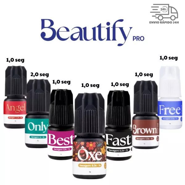 Cola Adesivo Beautify Pro Angel Best Fast Oxê Only Free Brow Oxe Extensão De Cílios Oxe Retenção
