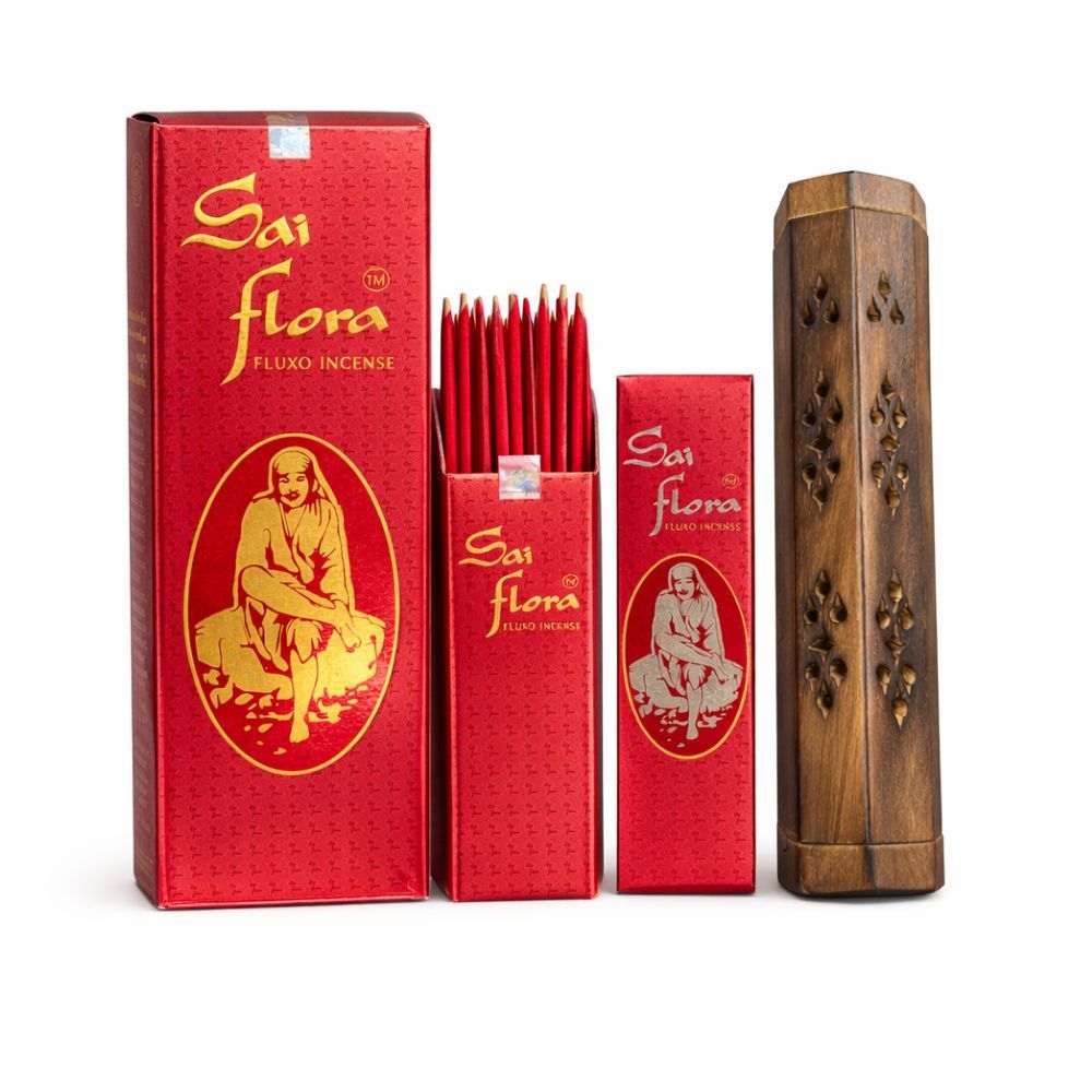 Incenso Sri Sai Flora Massala Box 10 Caixas 25 Gramas (Ref. SA98400854858)